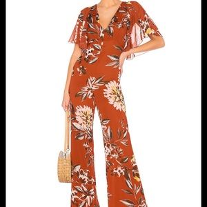 Tularosa Floral Jumpsuit